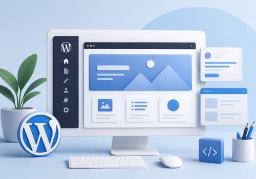 Custom WordPress Development Services with modern fast secure website design