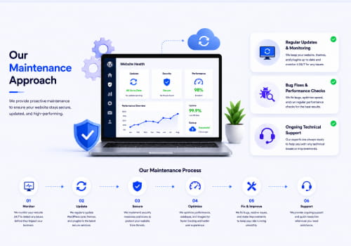 Website Maintenance & Support Services Approach